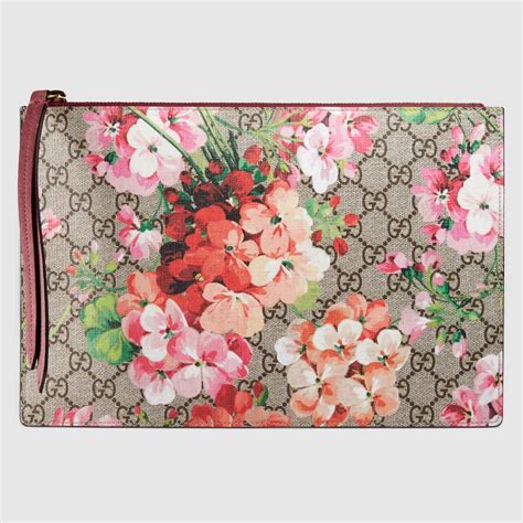 gucci bloom large cosmetic pouch|Gucci Bloom perfume pouch.